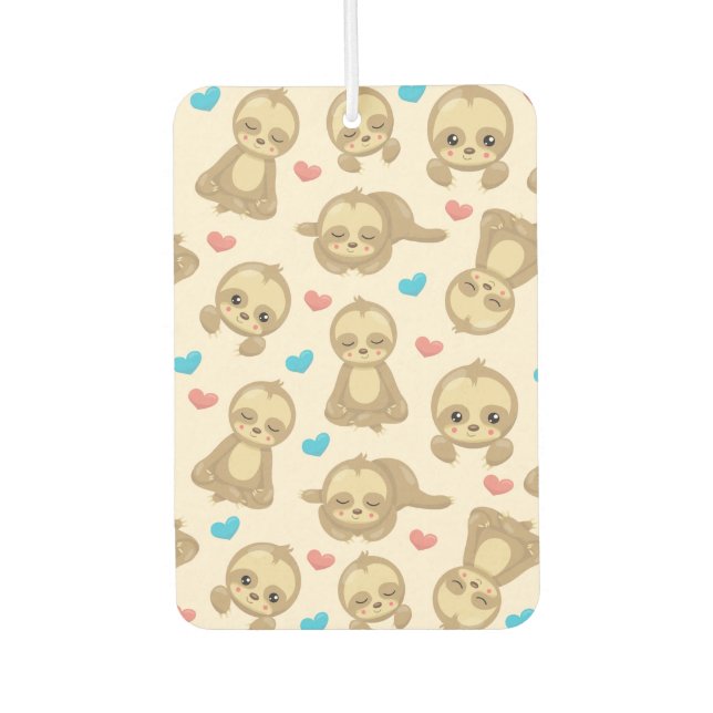 Désodorisant Pour Voiture Motif De Parfums, Mignons Parfums, Coeurs (Devant)