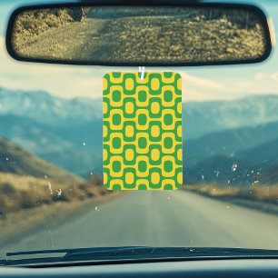 Désodorisant Pour Voiture Motif du trottoir d'Ipanema, Motif de plage, Brési