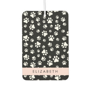 Désodorisant Pour Voiture Motif mâle, Patrouilles de chien, Noir et Blanc, V