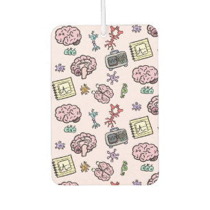 Désodorisant Pour Voiture Motif mignon de neurosciences