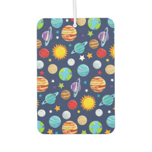 Désodorisant Pour Voiture Motif spatial, Planètes, Étoiles, Cosmos, Galaxie