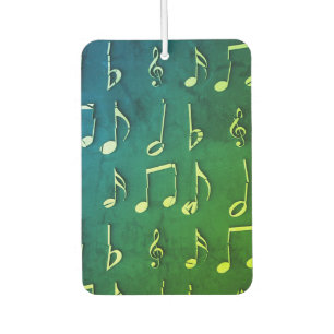 Désodorisant Pour Voiture Musique, notes, muet