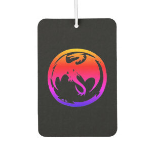 Désodorisant Pour Voiture Neon Dragon noir voiture désosseuse air