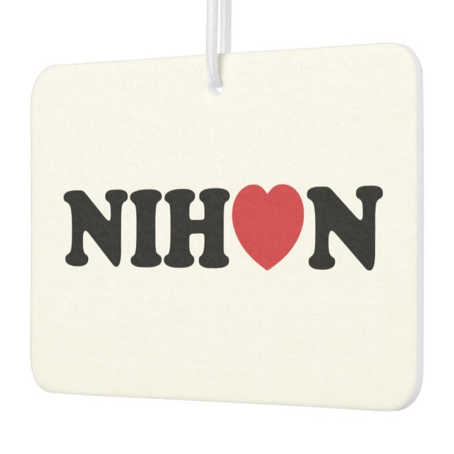 Désodorisant Pour Voiture Nihon Coeur d'amour (Gauche)
