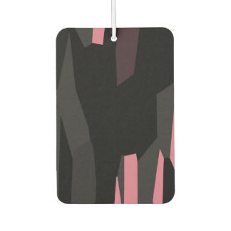 Désodorisant Pour Voiture Noir rose et gris