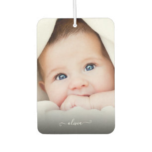 Désodorisant Pour Voiture Nom de voiture photo personnalisée Air Freshener