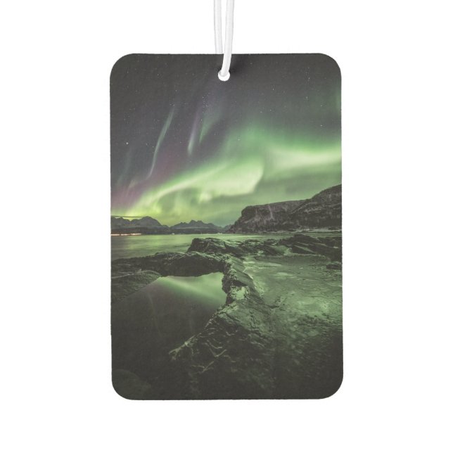 Désodorisant Pour Voiture Northern Lights Norvège (Dos)