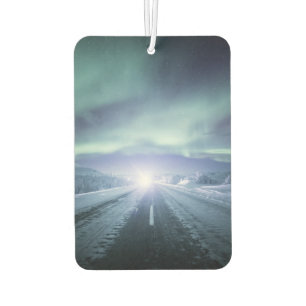 Désodorisant Pour Voiture Northern Lights Road Finlande