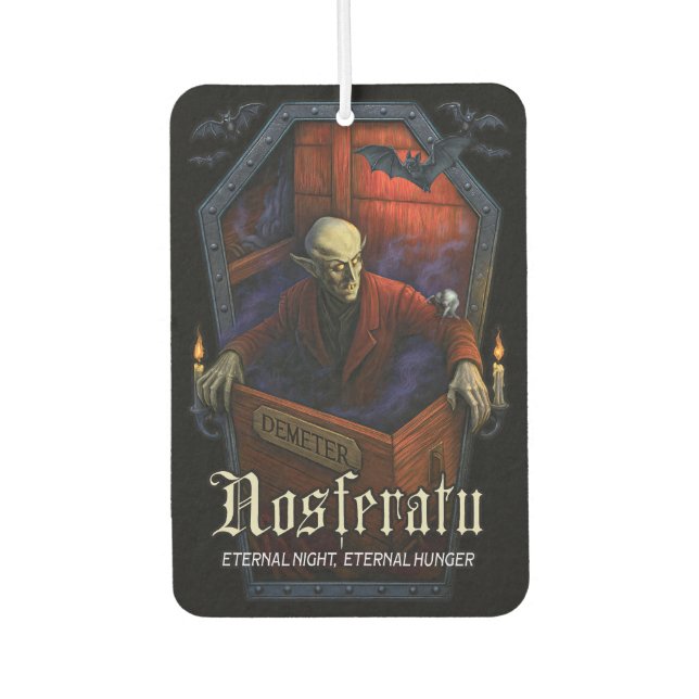 Désodorisant Pour Voiture Nosferatu Demeter Pleine Scène Air Freshener (Devant)