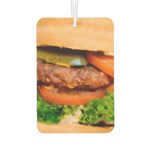 Désodorisant Pour Voiture Nourriture drôle d'impression de cheeseburger