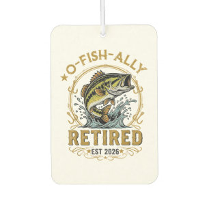 Désodorisant Pour Voiture O Fish Ally Retraité Depuis 2026 Retraite de Pêche