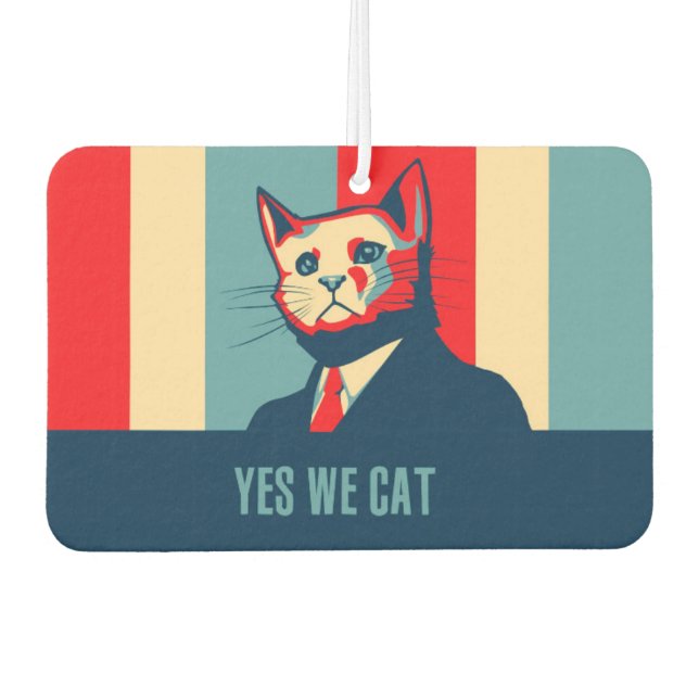 Désodorisant Pour Voiture Oui Nous Chat (Devant)