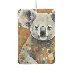 Désodorisant Pour Voiture Ours Koala Art Nouveau