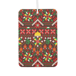 Désodorisant Pour Voiture Palestine Tatreez Broderie traditionnelle