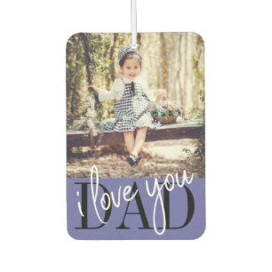 Désodorisant Pour Voiture Papa Je T'Aime Enfant Photo Air Freshener