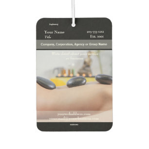Désodorisant Pour Voiture Parfum d'ambiance promotionnel pour Spa - HAMbyWG