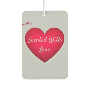 Désodorisant Pour Voiture Parfumé Avec Amour Coeur Air Freshener