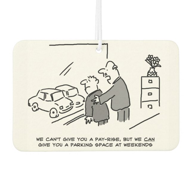 Désodorisant Pour Voiture Parking de bureau à la fin de semaine (Devant)