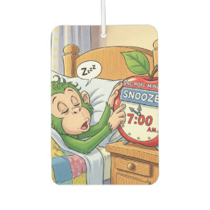 Désodorisant Pour Voiture Pas aujourd'hui, alarme - mode singe dormant 💤 🙈