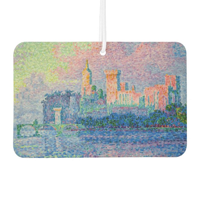 Désodorisant Pour Voiture Paul Signac - Le Palais Pape, Avignon (Devant)
