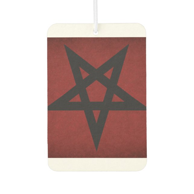 Désodorisant Pour Voiture Pentagramme (Devant)