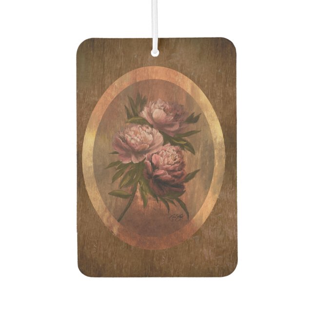 Désodorisant Pour Voiture Peonies (Devant)