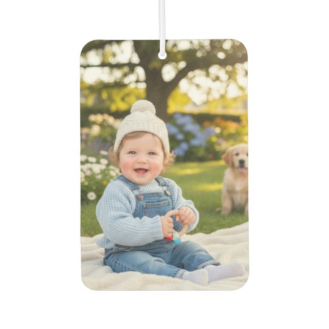 Désodorisant Pour Voiture Personalized Photo Car (Devant)