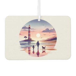 Désodorisant Pour Voiture Phare Sunset Walk Côté littoral