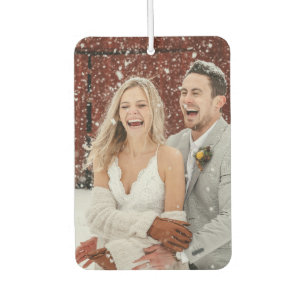 Désodorisant Pour Voiture Photo de mariage personnalisée