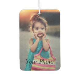 Désodorisant Pour Voiture Photo personnalisée