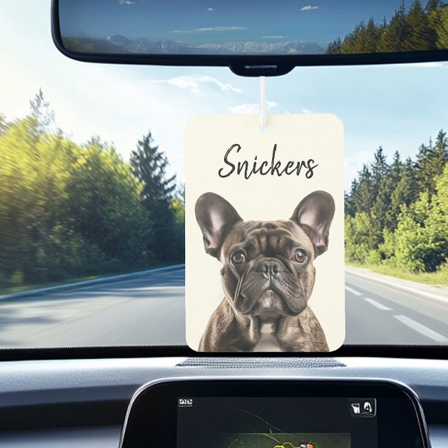 Désodorisant Pour Voiture Photo personnalisée Pet Chien Chat Nom personnalis (Créateur téléchargé)