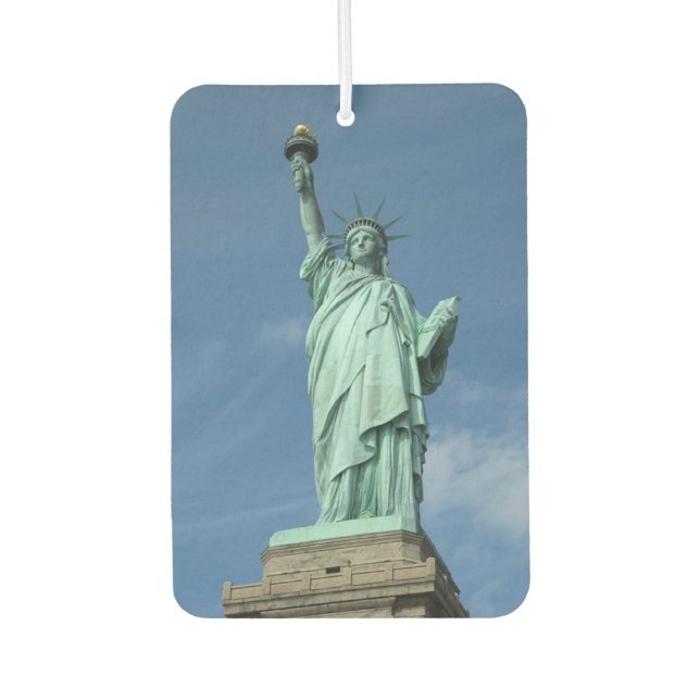 Désodorisant Pour Voiture Photo Statue de la liberté (Devant)
