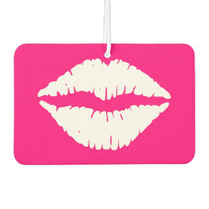 Désodorisant Pour Voiture Pink et lipstick blanc