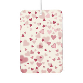 Désodorisant Pour Voiture Pink Lovely Hearts Pattern