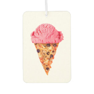 Désodorisant Pour Voiture Pizza à la crème glacée