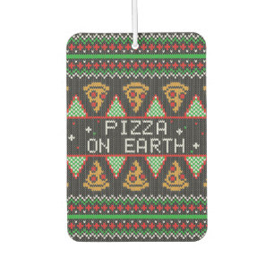 Désodorisant Pour Voiture Pizza Ugly Christmas Sweat