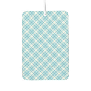 Désodorisant Pour Voiture Plaid bleu