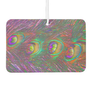 Désodorisant Pour Voiture Plumes Peacock Tinsel de Noël