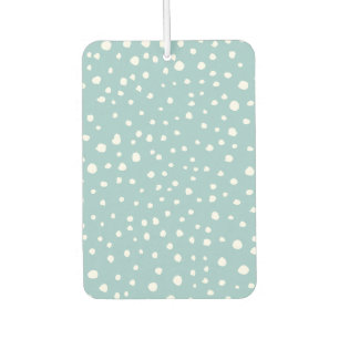 Désodorisant Pour Voiture Points Dalmatiens Bleus, Points Dalmatiens, Impres