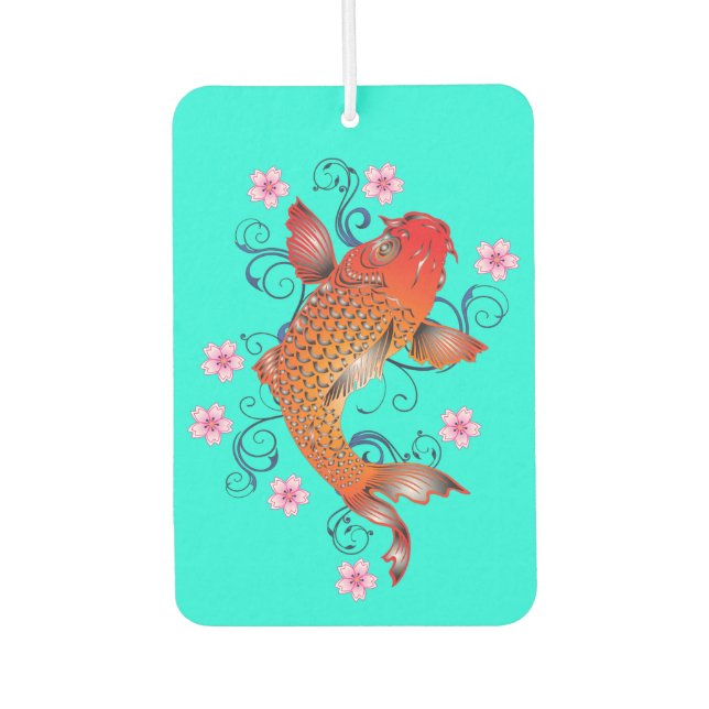 Désodorisant Pour Voiture Poisson koi (Devant)