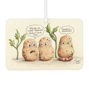 Désodorisant Pour Voiture Pommes de terre amusantes