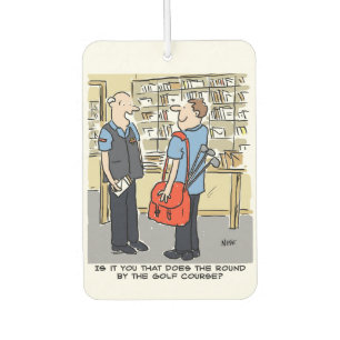 Désodorisant Pour Voiture Postman A Rond Près Du Golf Course