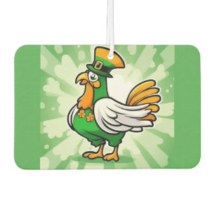 Désodorisant Pour Voiture Poulet casquette vert