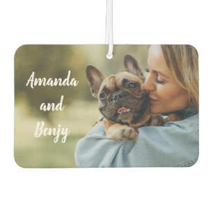 Désodorisant Pour Voiture Propriétaire de chien mignon personnalisé