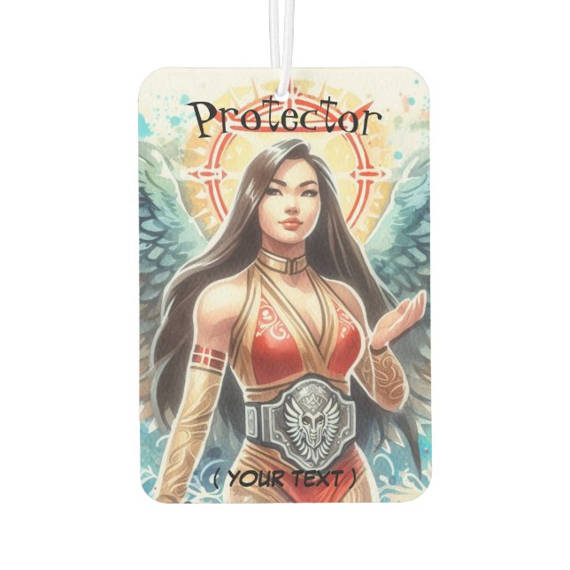 Désodorisant Pour Voiture Protector Guardian Angel Show Wrestler (Dos)