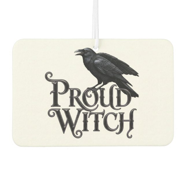 Désodorisant Pour Voiture Proud Witch (Devant)