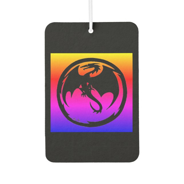 Désodorisant Pour Voiture Rafraîchiseur d'air de voiture Black Dragon (Devant)