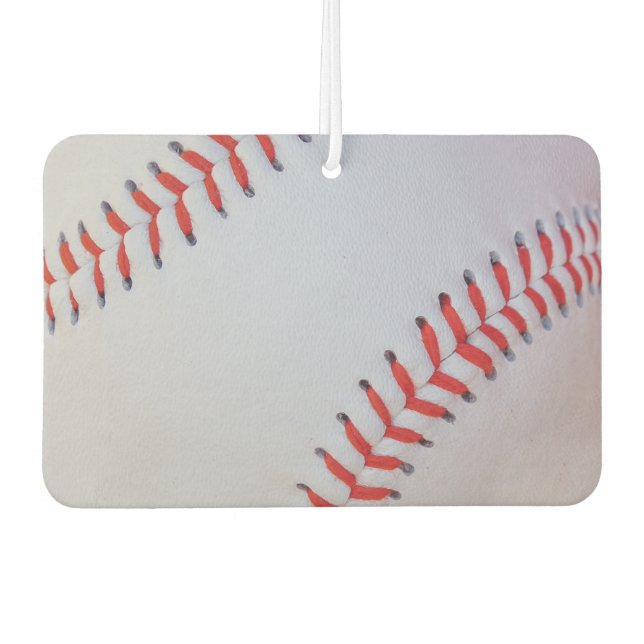 Désodorisant Pour Voiture Rafraîchiseur d'air du coeur du baseball (Devant)