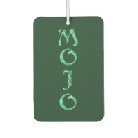 Rafraîchiseur d'air mojo vert voiture