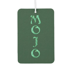 Désodorisant Pour Voiture Rafraîchiseur d'air mojo vert voiture